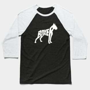 Boxer white Baseball T-Shirt